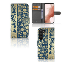 Samsung Galaxy S23 Hoesje Beige Flowers