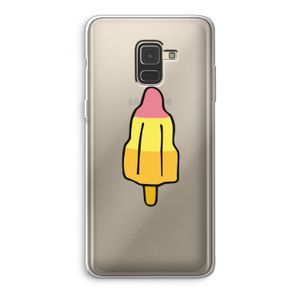 Raketijsje: Samsung Galaxy A8 (2018) Transparant Hoesje