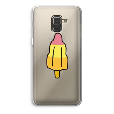 Raketijsje: Samsung Galaxy A8 (2018) Transparant Hoesje