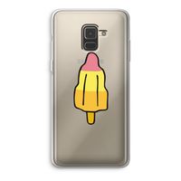 Raketijsje: Samsung Galaxy A8 (2018) Transparant Hoesje