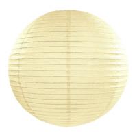 Luxe bol feest lampion - ivoor wit - dia 50 cm - papier Luxe bol feest lampion - ivoor wit - dia 50 cm - papier