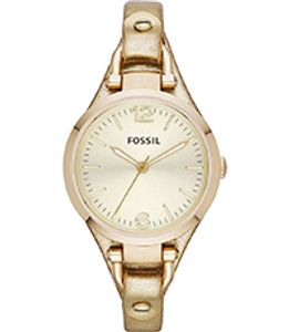 Horlogeband Fossil ES3414 Onderliggend Leder Doublé 8mm