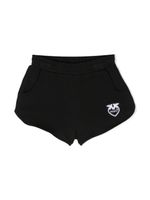 Pinko Kids short de bain à logo brodé - Noir