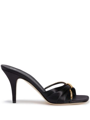 Giuseppe Zanotti mules Symonne 85 mm - Noir