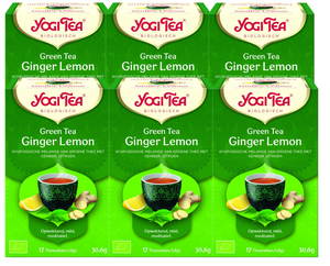 Yogi Tea Green Tea Ginger Lemon Voordeelverpakking