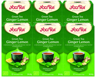 Yogi Tea Green Tea Ginger Lemon Voordeelverpakking