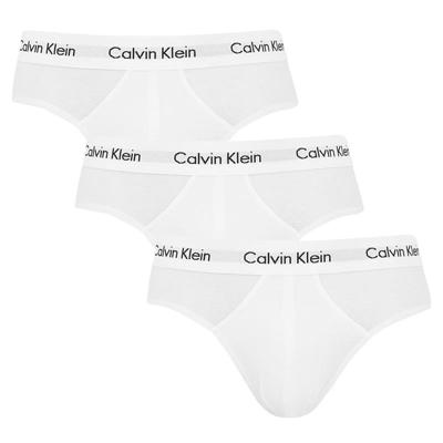 Calvin Klein Slips cotton stretch 3-pack wit
