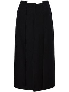 Proenza Schouler jupe mi-longue à taille haute - Noir