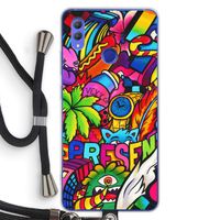Represent: Honor Note 10 Transparant Hoesje met koord Represent: Honor Note 10 Transparant Hoesje met koord