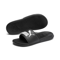 PUMA Popcat 20 Slippers Zwart Wit