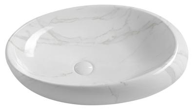 Keramische Opbouw Waskom Sapho Dalma 68x44 cm Wit