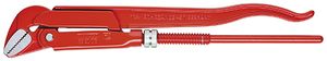 Knipex Pijptang 45ø rood poedergecoat 430 mm - 8320015