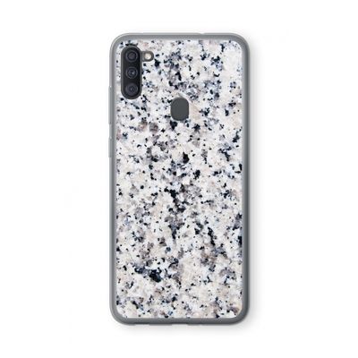 Gespikkelde marmer: Samsung Galaxy A11 Transparant Hoesje