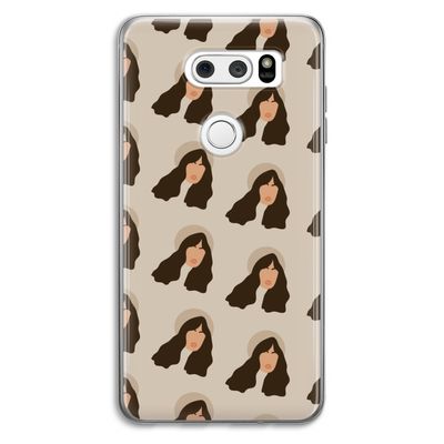 Bonjour mon amour: LG V30 Transparant Hoesje