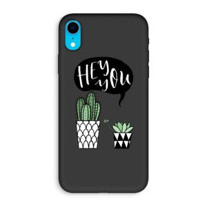 Hey you cactus: iPhone XR Biologisch afbreekbaar hoesje