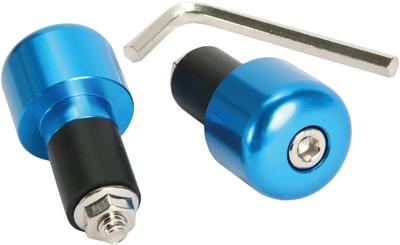 Vicma Handlebar plugs 17.5 mm blue, 617az