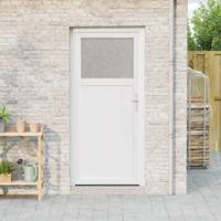 Voordeur Wit PVC
