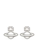 Vivienne Westwood puces d'oreilles à motif Orb - Argent