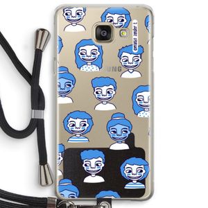 Gezichtjes: Samsung Galaxy A5 (2016) Transparant Hoesje met koord