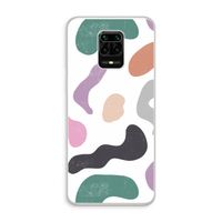 Memphis Shapes: Xiaomi Redmi Note 10 Lite Transparant Hoesje