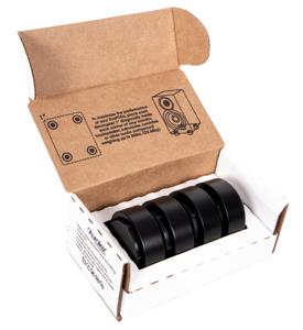 Auralex PROPOD_BLK_4PK speakervoet & -spike 4 stuk(s)