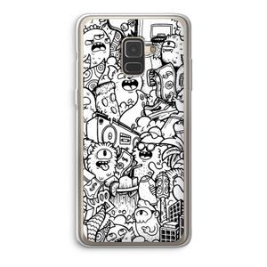 Vexx City #2: Samsung Galaxy A8 (2018) Transparant Hoesje