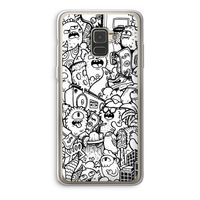 Vexx City #2: Samsung Galaxy A8 (2018) Transparant Hoesje