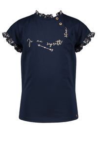 NoNo Meisjes t-shirt - Kimy - Marine blauw