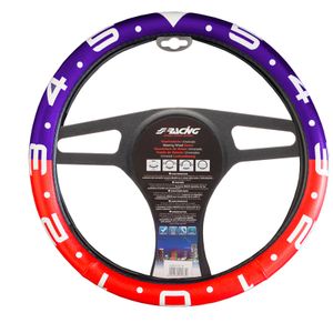 Simoni Racing Stuurwielhoes Clock Multicolor Kunstleer SRCVT67