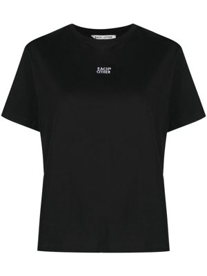 Each X Other t-shirt à logo imprimé - Noir