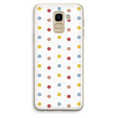 Bollen: Samsung Galaxy J6 (2018) Transparant Hoesje