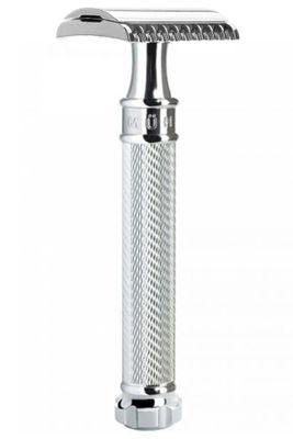 Muhle R41 Twist double edge safety razor met tandkam