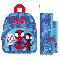 Undercover Spiderman spidey and friends rugtas 30.5x25.5x10 cm blauw/rood