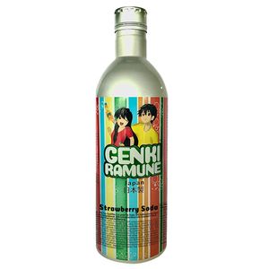 Genki Ramune - Aardbeien Frisdrank - 24x 500ml