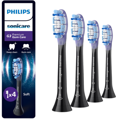 Philips Philips Sonicare G3 Premium Gum Care opzetborstels HX9054/88 - 4 stuks