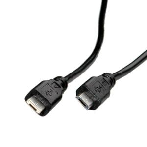 ROLINE USB 2.0 Kabel, Micro USB A Male - Micro USB B Male, 1,8m