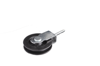 Waelbers Schroefkatrol 40mm poly-wiel - 5 Stuk(s) - 620271.02