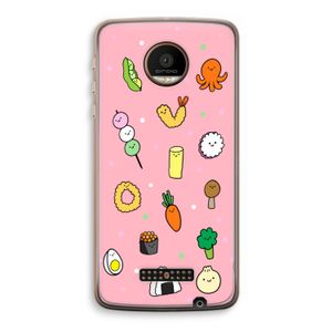 Happy bento friends: Motorola Moto Z Force Transparant Hoesje