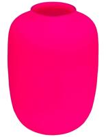 Neon vaas Artic M pink Ø25 x H35 cm. op=op