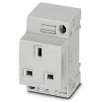 Phoenix Contact EO-G/UT/SH/LED Contactdoos Grijs 5 stuk(s)