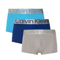 Calvin Klein Steel short microfiber 3-pack blue - thumbnail