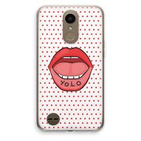Yolo Denise: LG K10 (2017) Transparant Hoesje
