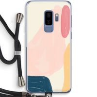 Saturday Flow: Samsung Galaxy S9 Plus Transparant Hoesje met koord
