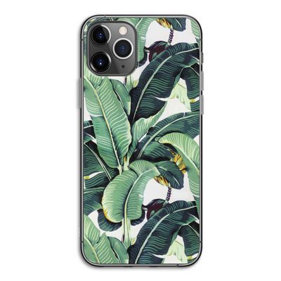 Bananenbladeren: iPhone 11 Pro Transparant Hoesje