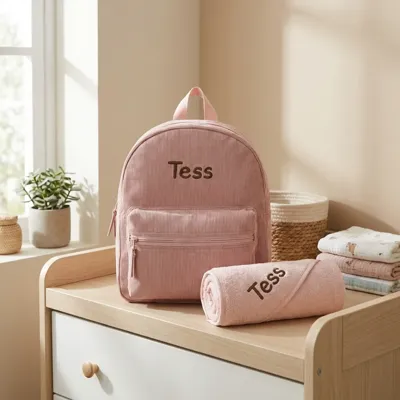 Rugzak Babycadeauset Prêt Ridge and Row Vintage Pink