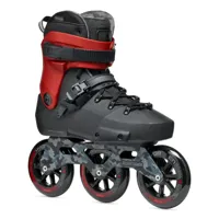 Twister 110 Zwart/Rood - Tri Skates