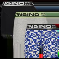 Vingino winter ondergoed jongens - groen - 3-pack Vingino winter ondergoed jongens - groen - 3-pack