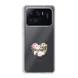 GRL PWR Flower: Xiaomi Mi 11 Ultra Transparant Hoesje
