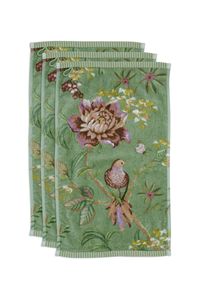 Pip Studio Gastendoek Set/3 Secret Garden Groen 30X50cm