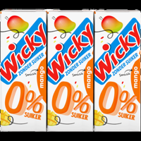 Wicky Zonder Suiker Mango 6x200ML bij Jumbo